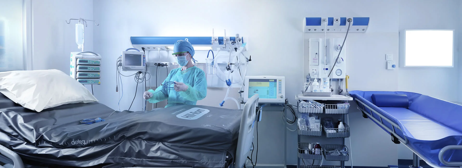 Μονάδα Εντατικής Θεραπείας σε σύγχρονο ιδιωτικό νοσοκομείο